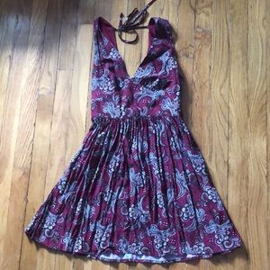 Forever 21 Dark-Red Dress